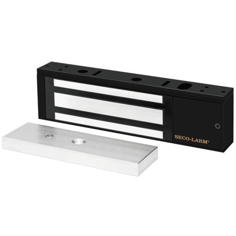 SECO-LARM E-941SB-1K2PQ cerradura electromagnética 545 kg Negro, Plata