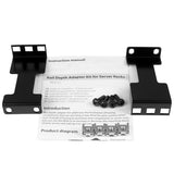 StarTech.com Juego Adaptador de Profundidad de Carril para Racks de Servidores - 1U Accesorios para rack Adaptador de pr