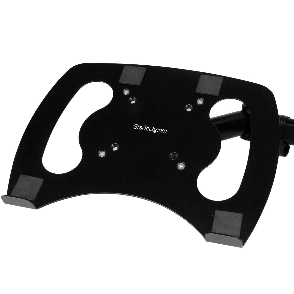 StarTech.com Brazo para un Monitor - Base para Ordenador Portátil con Ajuste de Altura de un Toque Monitor Negro