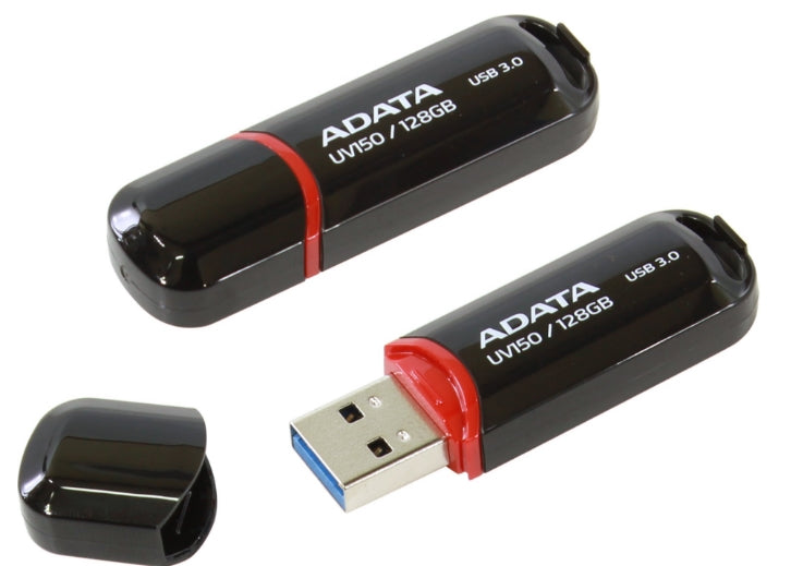 ADATA AUV150-128G-RBK Memoria Flash 128 GB USB tipo A 3.2 Gen 1 (3.1 Gen 1) Tapa