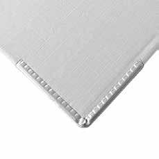 Techmakro KITTB10BC portapapeles Cartón, Cloruro de polivinilo (PVC) Blanco, 240 mm, 330 mm, 200 g