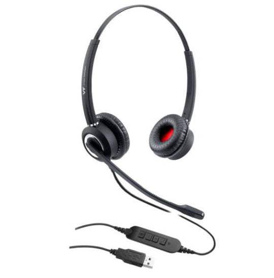 VT6300-UNC-USB-D, Diadema Binaural, Conector USB 2.0