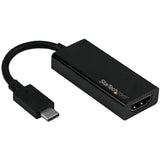 StarTech.com Adaptador Gráfico USB-C a HDMI 4K60Hz - Conversor de Vídeo USB Tipo C a HDMI - Compatible Thunderbolt 3 - Dongle adaptadores gráficos usb USB Tipo C Macho Derecho Si