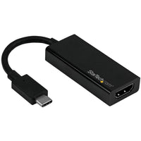 StarTech.com Adaptador Gráfico USB-C a HDMI 4K60Hz - Conversor de Vídeo USB Tipo C a HDMI - Compatible Thunderbolt 3 - Dongle adaptadores gráficos usb USB Tipo C Macho Derecho Si