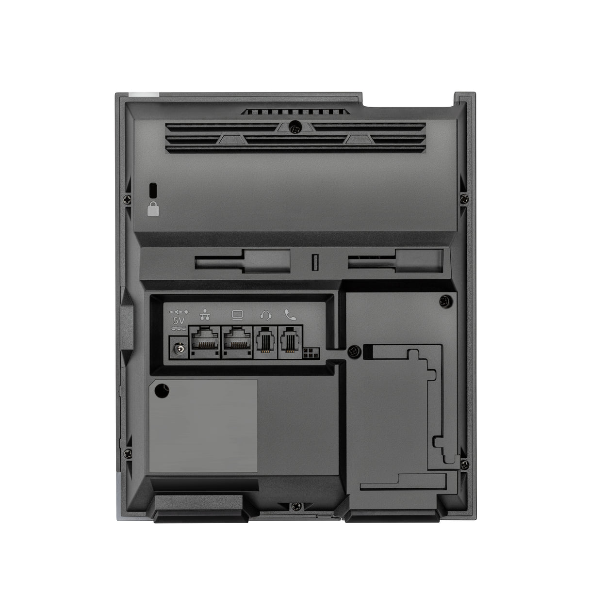 HP Poly Teléfono multimedia empresarial Poly CCX 350 para Microsoft Teams y habilitado para alimentación a través de Ethernet (PoE) teléfonos ip Teléfono IP Terminal con conexión por cable Negro Android 12