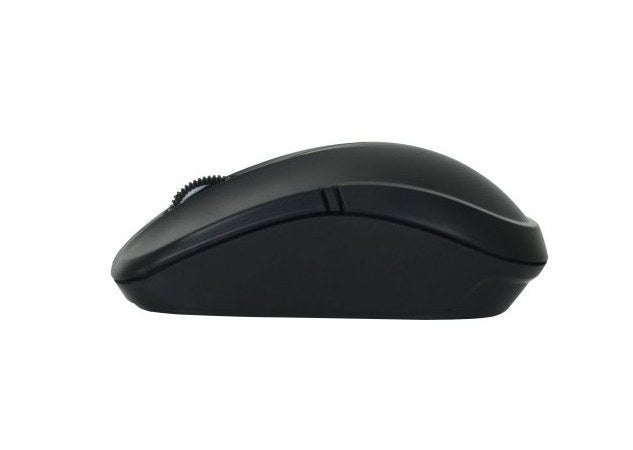 Perfect Choice PC-044758 ratón Viajes Ambidiestro RF inalámbrico Óptico 1600 DPI, Negro