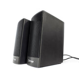 BOCINAS VORAGO 2.0 3.5MM PASIVAS PARA COMPUTADORA NEGRO SPK-106