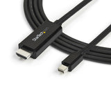 StarTech.com Cable Adaptador Mini DisplayPort a HDMI de 3m - 4K 30Hz Adaptadores de cable de vídeo 3 m Mini DisplayPort 