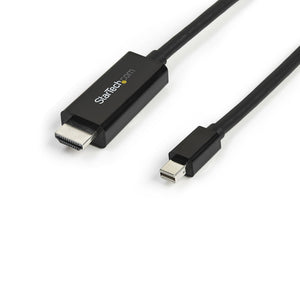 StarTech.com Cable Adaptador Mini DisplayPort a HDMI de 3m - 4K 30Hz Adaptadores de cable de vídeo 3 m Mini DisplayPort 