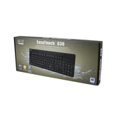 Adesso EasyTouch 630UB teclado Universal USB QWERTY Inglés de EE. UU. Negro