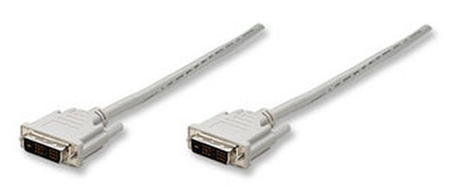 328821 - Manhattan 328821 cable DVI 1,8 m DVI-D Beige