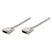 328821 - Manhattan 328821 cable DVI 1,8 m DVI-D Beige