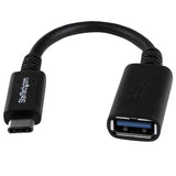 StarTech.com Adaptador USB-C a USB - USB 3.0 (5Gbps) - 15cm - con Certificación USB-IF - USB-C a USB