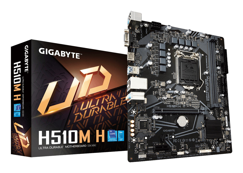GIGABYTE H510M H placas base Intel LGA 1200 (Socket H5) LGA 1200 (Socket H5) DDR4-SDRAM
