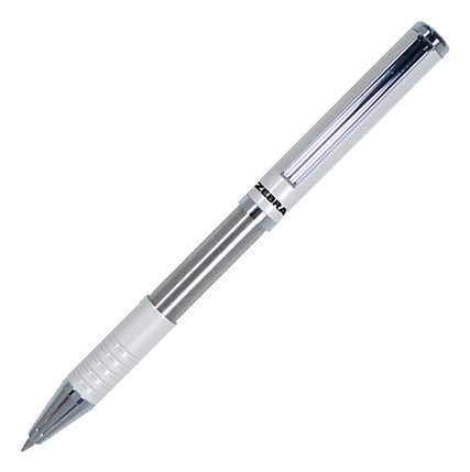 Zebra 7902-08 bolígrafos Negro Medio Blanco Metal