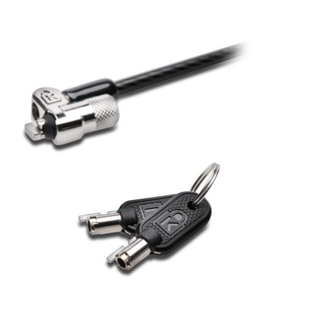 Kensington Candado con llave MicroSaver® 2.0 para ordenadores portátiles Cable Metálico Llave Acero al carbón Estándar