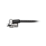 Kensington K64434WW Cable antirrobo Negro, Gris Portátil 139,7 x 2,54 x 210,8 mm