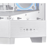ASUS A31 Plus TG ARGB WHITE carcasas ordenador Metal Midi Tower PC Blanco