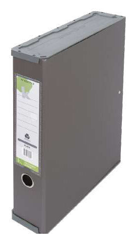 TECHMAKRO CAJA PARA ARCHIVO FORRADO DE PVC, SILVER país de origen Tailandia