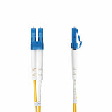 StarTech.com Cable de Fibra Óptica Dúplex LC a LC (UPC) OS2 Monomodo de 10m - 9/125µm - 100G - Resistente a Dobleces - L