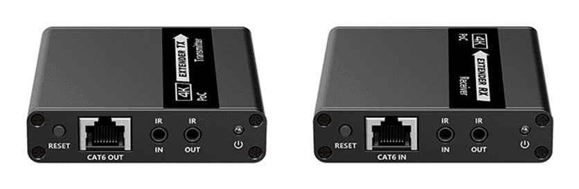 Saxxon LKV223P extensor de audio/video Transmisor y receptor AV Negro, 3840 x 2160 Pixeles, Alámbrico