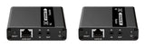 Saxxon LKV223P extensor de audio/video Transmisor y receptor AV Negro, 3840 x 2160 Pixeles, Alámbrico