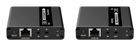 Saxxon LKV223P extensor de audio/video Transmisor y receptor AV Negro, 3840 x 2160 Pixeles, Alámbrico