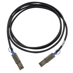 QNAP CAB-SAS20M-8088 cable Serial Attached SCSI (SAS) 2 m Negro