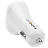 StarTech.com USB2PCARWHS Cargador de dispositivos móviles Auto Universal Blanco