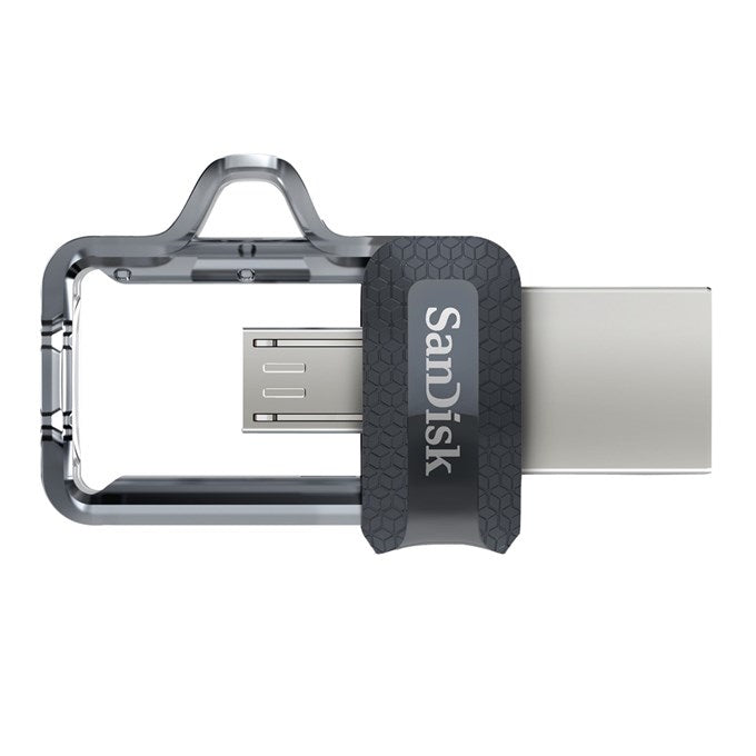 SanDisk 173386 unidad flash USB 128 GB USB Type-A / Micro-USB Negro, Transparente