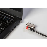 Kensington Candados con llave ClickSafe® para ordenadores portátiles y tabletas Dell® Cable Negro, Metálico Portátil Llave ClickSafe