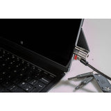 Kensington Candados con llave ClickSafe® para ordenadores portátiles y tabletas Dell® Cable Negro, Metálico Portátil Llave ClickSafe