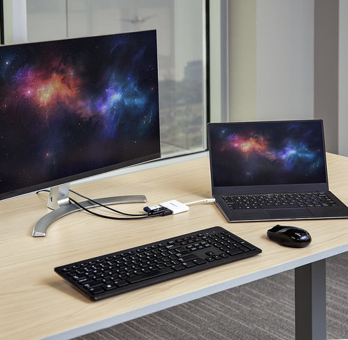 StarTech.com Adaptador Multipuertos USB-C con HDMI - Puerto USB 3.0 - PD de 60W - Blanco Bases para portátiles y replica