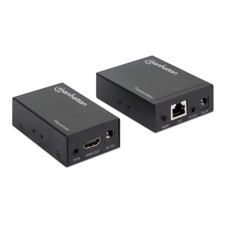 Manhattan Kit extensor de HDMI sobre Ethernet audio/vídeo extendedores Transmisor y receptor de señales AV 1920 x 1200 Pixeles Cat6 50 m