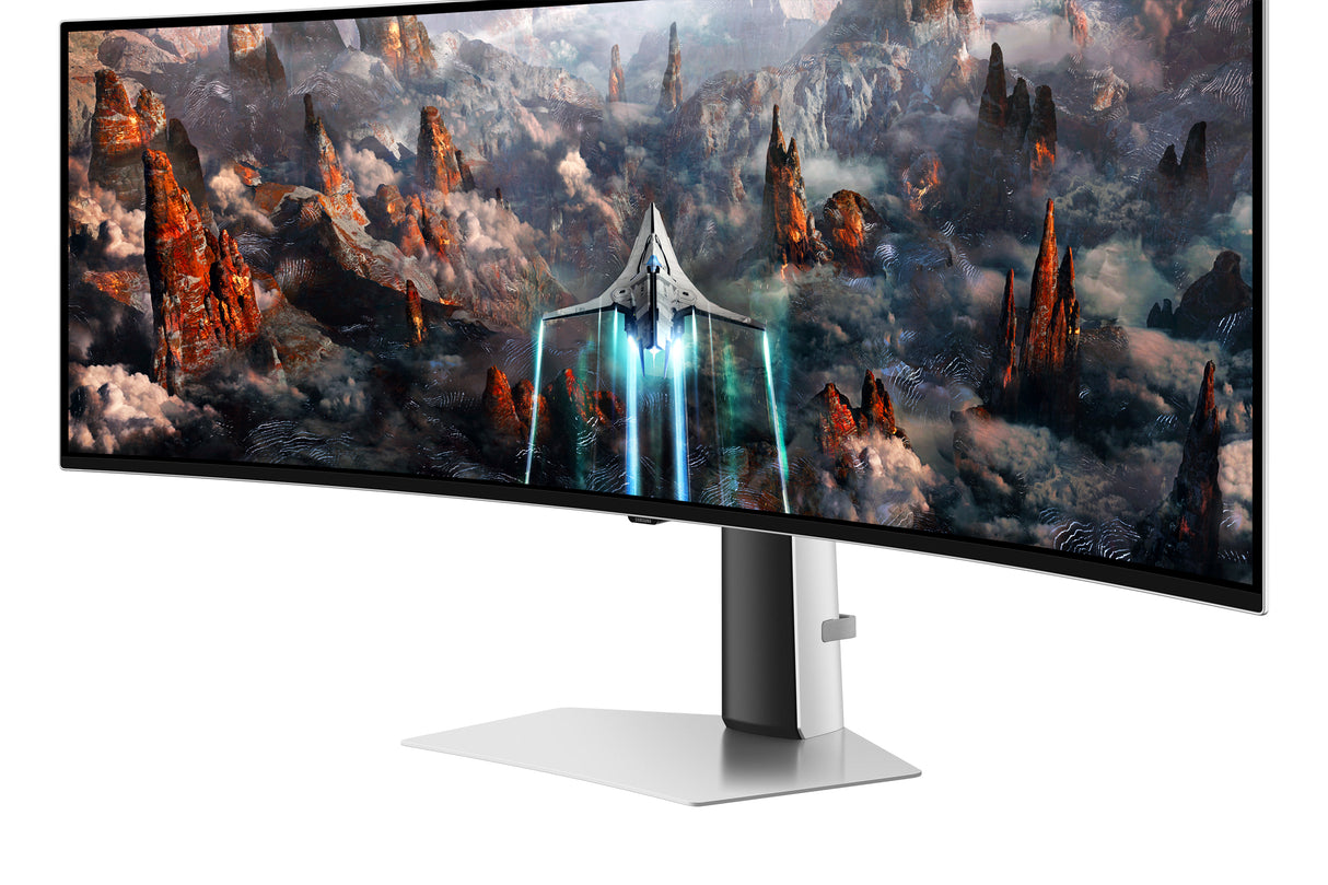 Samsung Odyssey LS49CG930SL Monitor 124,5 cm (49") 5120 x 1440 Pixeles Dual WQHD OLED Gris