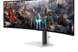 Samsung Odyssey LS49CG930SL Monitor 124,5 cm (49") 5120 x 1440 Pixeles Dual WQHD OLED Gris