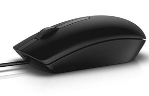 DELL MS116 ratón Oficina Ambidextro USB tipo A Óptico 1000 DPI