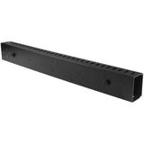 StarTech.com Gestor Organizador Vertical de Cableado con Lengüetas - 0U - 91cm Rack Panel de gestión de cables Negro Plástico, Acero 20U