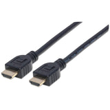 Manhattan Cable HDMI de alta velocidad con Ethernet, para pared Cable 1 m HDMI tipo A (Estándar) HDMI tipo A (Estándar) Macho