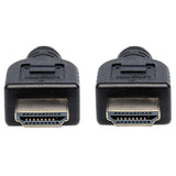 Manhattan Cable HDMI de alta velocidad con Ethernet, para pared Cable 1 m HDMI tipo A (Estándar) HDMI tipo A (Estándar) Macho