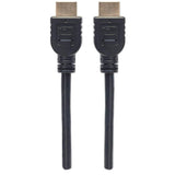 Manhattan Cable HDMI de alta velocidad con Ethernet, para pared Cable 3 m HDMI tipo A (Estándar) HDMI tipo A (Estándar) 