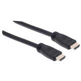 Manhattan Cable HDMI de alta velocidad con Ethernet, para pared Cable 8 m HDMI tipo A (Estándar) HDMI tipo A (Estándar) 