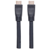 Manhattan Cable HDMI de alta velocidad con Ethernet, para pared Cable 10 m HDMI tipo A (Estándar) HDMI tipo A (Estándar)
