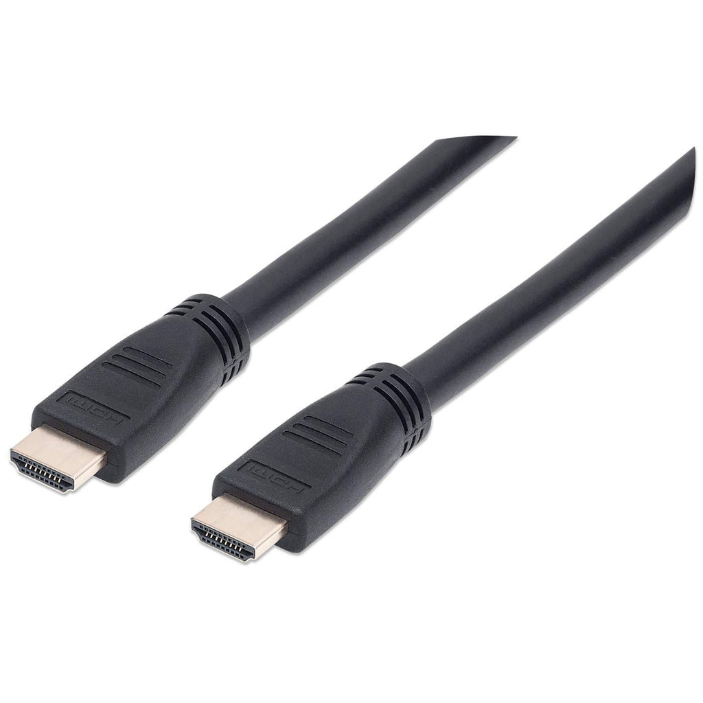 Manhattan Cable HDMI de alta velocidad con Ethernet, para pared Cable 10 m HDMI tipo A (Estándar) HDMI tipo A (Estándar)