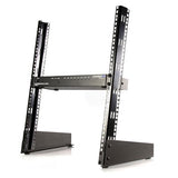 StarTech.com Rack Armario Bastidor Abierto de Escritorio Desktop Sobremesa de 2 Columnas 12U 0,5m Negro Armarios Rack 12