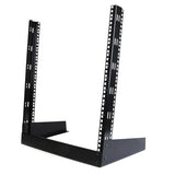 StarTech.com Rack Armario Bastidor Abierto de Escritorio Desktop Sobremesa de 2 Columnas 12U 0,5m Negro Armarios Rack 12