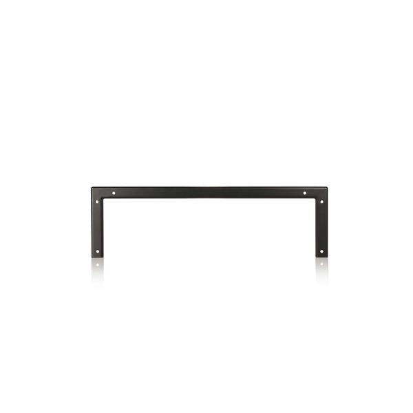 StarTech.com Rack de Acero Vertical de Pared 1U 19in Pulgadas para Equipos Montaje Vertical Rack Negro 56,7 kg 1U CE, UL