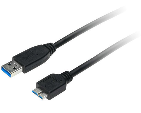 Xtech XTC-365 cable USB USB 3.2 Gen 1 (3.1 Gen 1) 0.9 m USB A Micro-USB B Negro, Macho/Macho