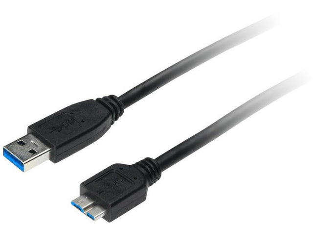 Xtech XTC-365 cable USB USB 3.2 Gen 1 (3.1 Gen 1) 0.9 m USB A Micro-USB B Negro, Macho/Macho