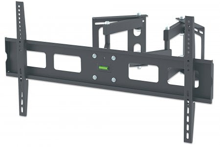 Manhattan 461214 soporte para monitor 160 cm (63") Pared Negro